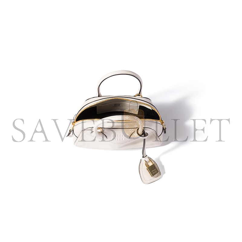 MIU MIU VIVANT SHINY LEATHER MINI BAG 5BP104 (21*13*7.5cm)